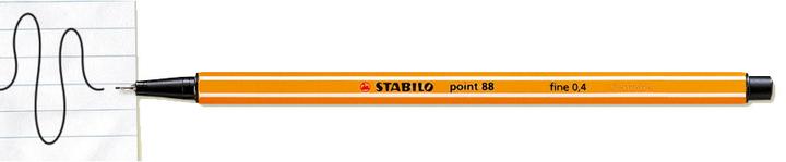 Immagine prodotto STABILO punto 88 Fineliner (Nero, 1 x)