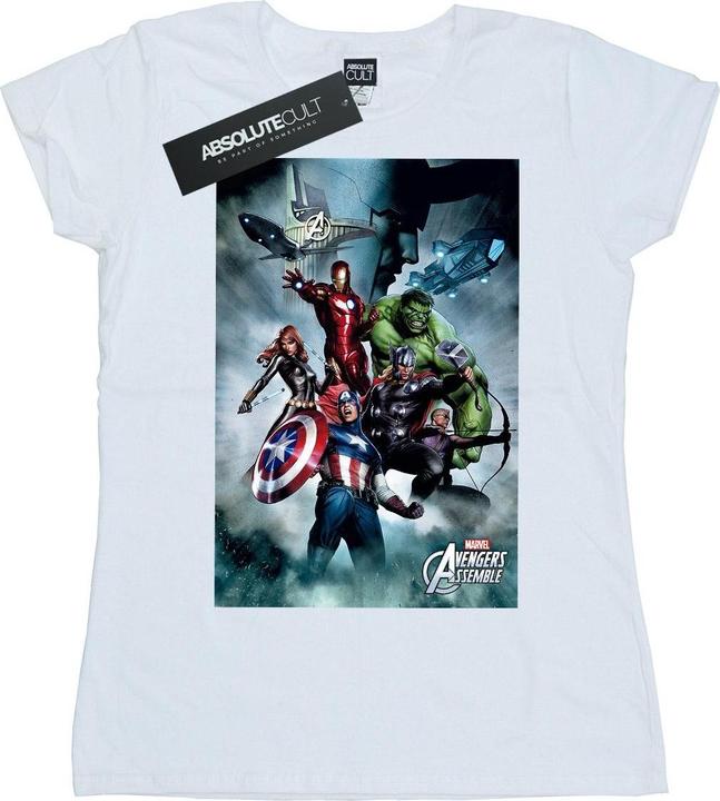 Produktbild Avengers Team Montage TShirt (S)
