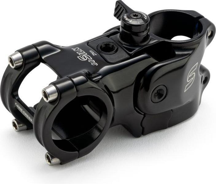 Cane Creek eeSilk stem, Compliance Switch, 31.8mm, 70mm, -6°, 20mm, black (70 mm, 31.80 mm)