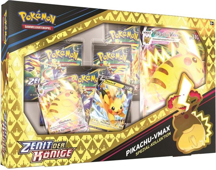 Produktbild Pokémon Pikachu VMAX Box (Deutsch, Booster Pack)