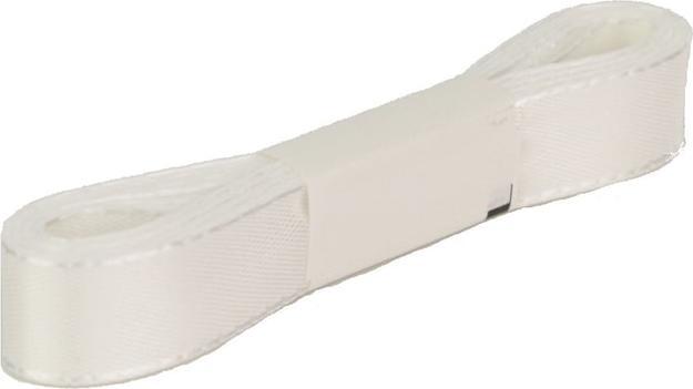 Actual product image Gift ribbon - white - approx. 300 x 1.5 cm (Gift ribbon, 1 x)