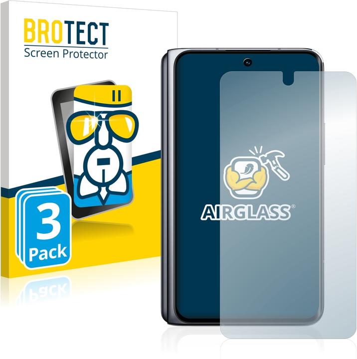 Produktbild BROTECT AirGlass Panzerglasfolie (3 Stück, Oppo Find N)