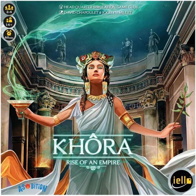 Produktbild Iello 518249 - Khora, Brettspiel, 2-4 Spieler, ab 14 Jahren (DE-Ausgabe) (Deutsch)