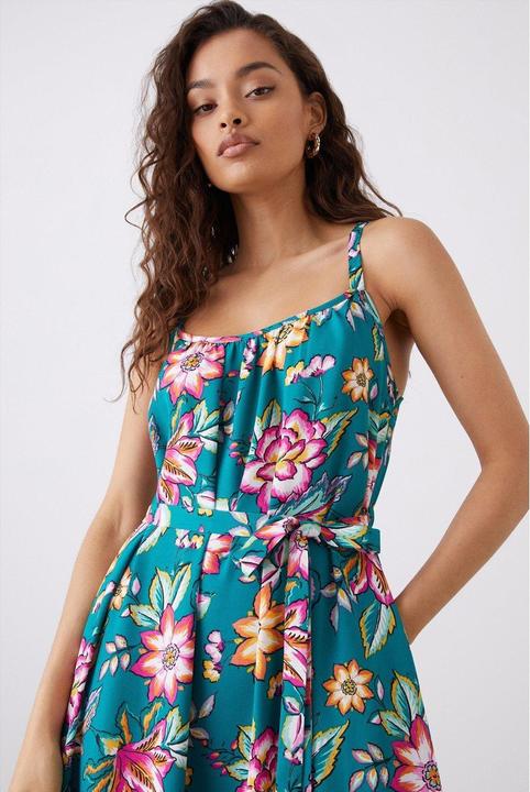 Immagine prodotto Dorothy Perkins Vestito Midi Piccola Floreale Multilivello Donna (34 D)