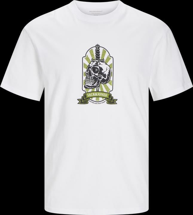 Jack & Jones Jorseven Skull Tee Ss Crew Neck Sn