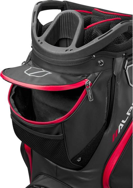 Immagine prodotto Wilson - Alpine Dry Cart Bag - Black/Grey/Red