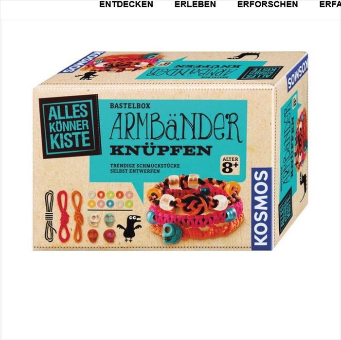 Produktbild Kosmos Armbänder knüpfen