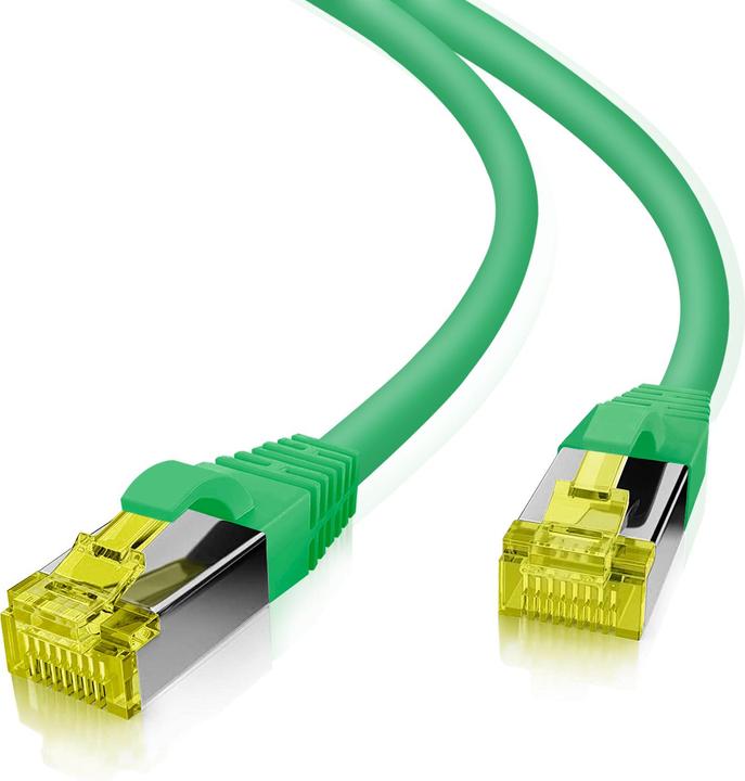 Actual product image Helos Herweck patch cable (S/FTP, CAT6a, 10 m)
