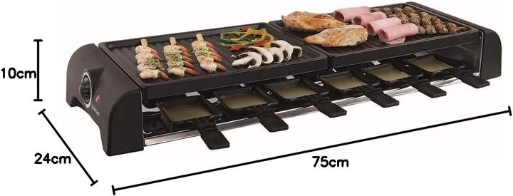 Actual product image Livoo Raclette set 12 persons