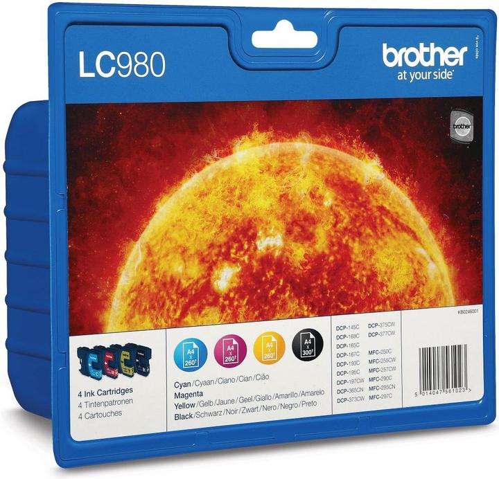 Immagine prodotto Brother LC-980 Value Pack (M, FC, Y, C)