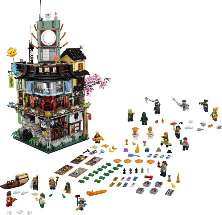 Actual product image LEGO Ninjago City (70620, LEGO Rare Sets)