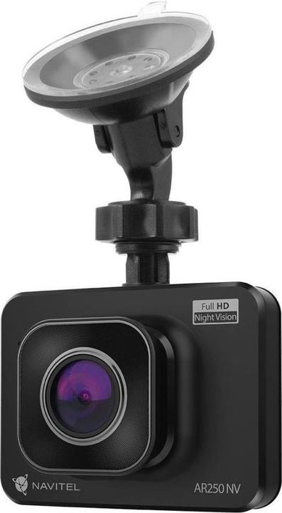 Image du produit Navitel AR250 NV Dashcam (Microphone intégré, Écran intégré, Indicateur intégré, Récepteur GPS, Accéléromètre, Vision nocturne, Bluetooth, Full HD)