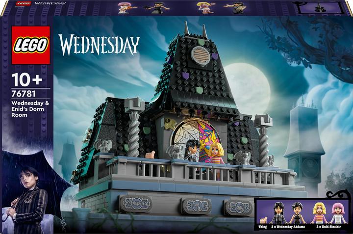 Produktbild LEGO Wednesdays und Enids Zimmer im Studentenwohnheim (76781, LEGO Wednesday, LEGO Seltene Sets)