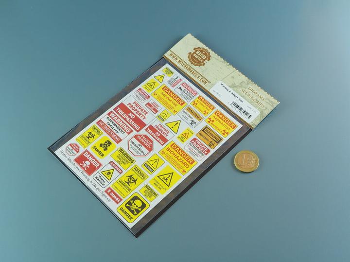 Image du produit Matho Models Signaux d'avertissement et de danger