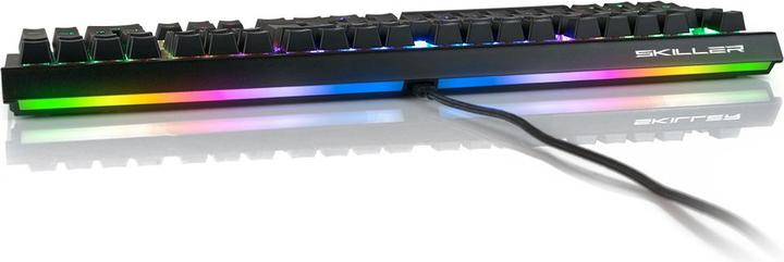 Actual product image Sharkoon SKILLER SGK60 Keyboard USB QWERTY US English (US, Cable)