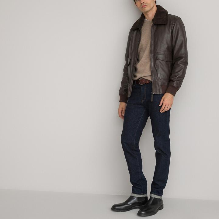 Immagine prodotto La Redoute Collections Giacca in pelle stile bomber (M)