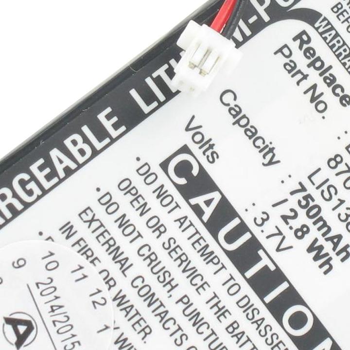Actual product image Sony Battery PRS-500, PRS-505, PRS-700, PRSA-CL1 (Device specific, 750 mAh)