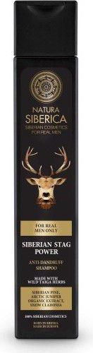 Actual product image Natura Siberica Anti-Dandruff Shampoo Stag Power (250 ml, Liquid shampoo)