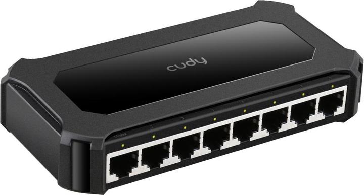 Produktbild Cudy GS108D network switch Gigabit Ethernet (10/100/1000) Black (8 Ports)