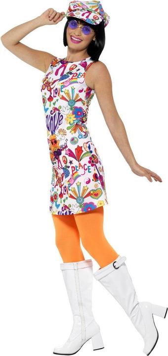 Immagine prodotto Smiffys 60 Anni Groovy Chick Hippie (40, 42)