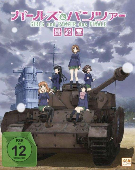 Actual product image Girls and Tanks: The Finale - Part 1 - Lim.Ed. (Collector's Slipcase) (Blu-ray) (Blu-ray, Japanese, German)