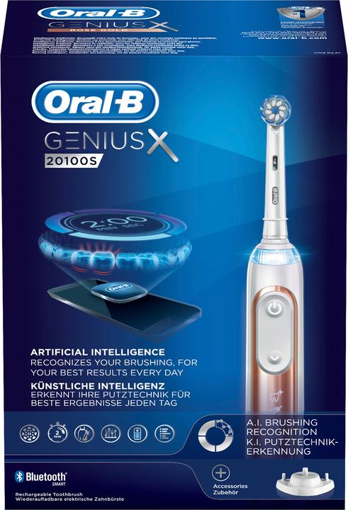 Produktbild Oral-B Genius X mit künstlicher Intelligenz (Oszillierende Zahnbürste)