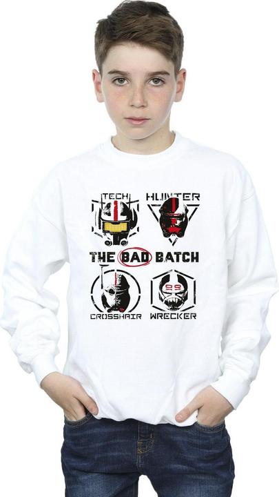 Actual product image Star Wars Boys Clone Force 99 Sweatshirt (104)