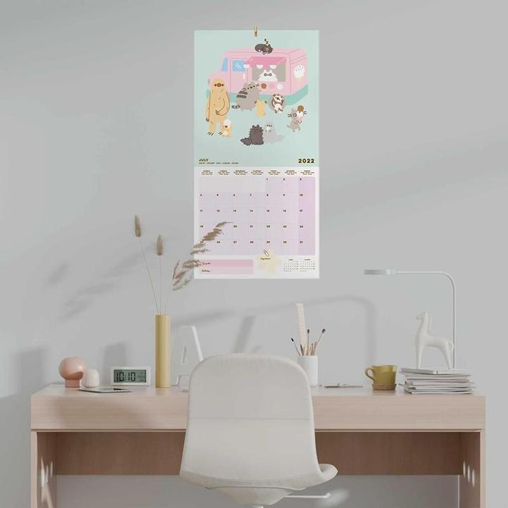 Produktbild Pusheen Wandkalender 2022 aus der Foodie-Kollektion 30 x 30 cm (30 x 30 cm, Deutsch)