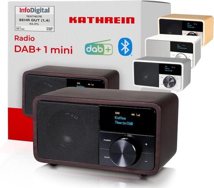 Produktbild Kathrein DAB+ 1 mini (DAB+, UKW, FM, Bluetooth)