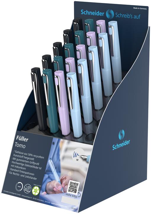 Actual product image Schneider Fountain pen Tomo (Deep blue, 20 x)