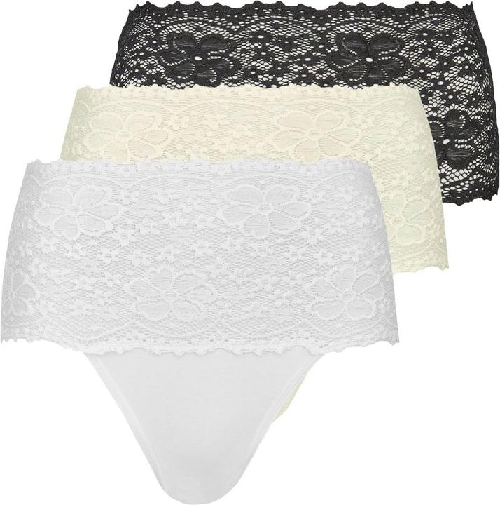 Actual product image Nina von C. 3 Pack Millefleurs Waist Briefs (42, XL, pack of 3)