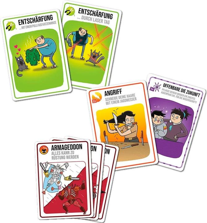 Image du produit Exploding Kittens Good vs Evil (Allemand)