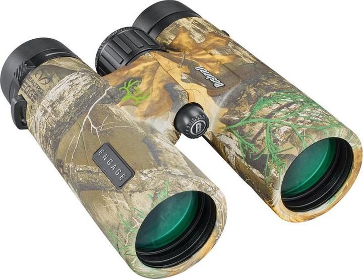 Actual product image Bushnell - Engage x - 10 x 42 - Real Tree Edge Bone Collector - Rakantprisma - Water and Mistproof - (10 x, 42 mm)