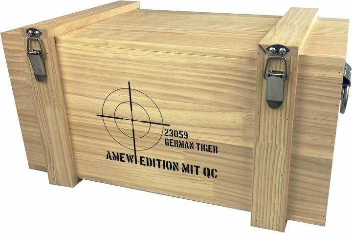 Produktbild Amewi Panzer Tiger R&S/2.4GHZ/Holz QC Control Edition (RTR Ready-to-Run)