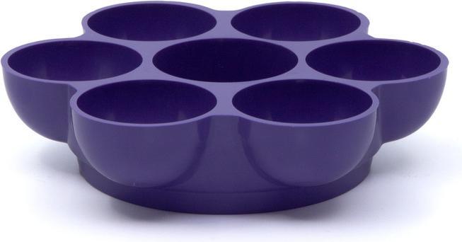 Actual product image Tromco Egg cup / egg holder for 6 eggs with spice shaker holder (1 x)