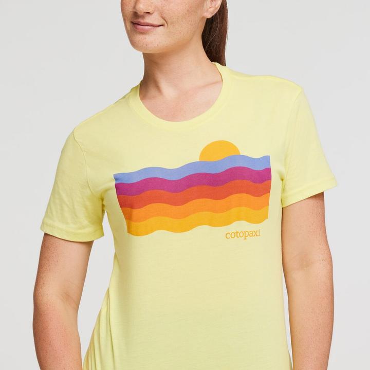Actual product image Cotopaxi Disco Wave Organic T-Shirt (L)