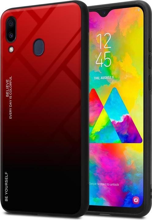 Produktbild Cadorabo TPU 2 Farben Glas Cover (Samsung Galaxy M20)