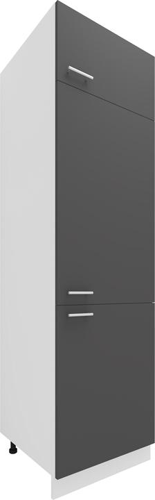 Actual product image VCM Kitchen Cabinet Width 60 cm Tall Cabinet Kitchen Kitchen Furniture Esilo (60 x 57 x 207 cm)
