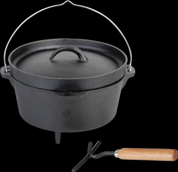 Produktbild Esschert Design Grilltopf Holländischer Ofen 10", 3.5 L