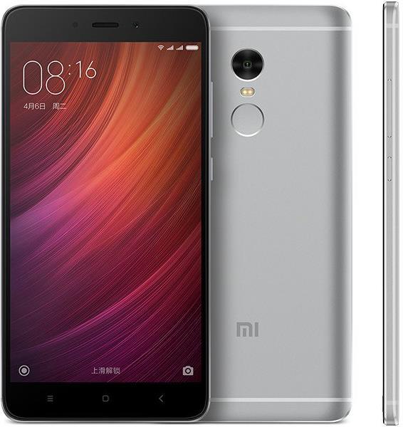 Produktbild Xiaomi Redmi Note 4 (32 GB, Gray, 5.50", Hybrid Dual SIM, 13 Mpx, 4G)