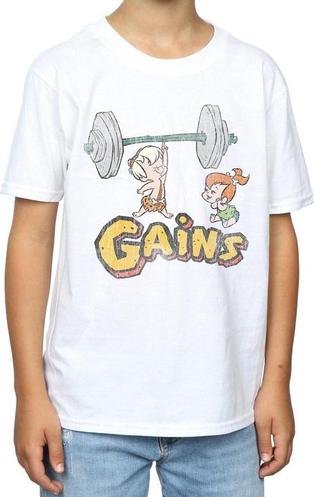 Produktbild The Flintstones Bam Bam Gains Distressed TShirt Jungen (128)