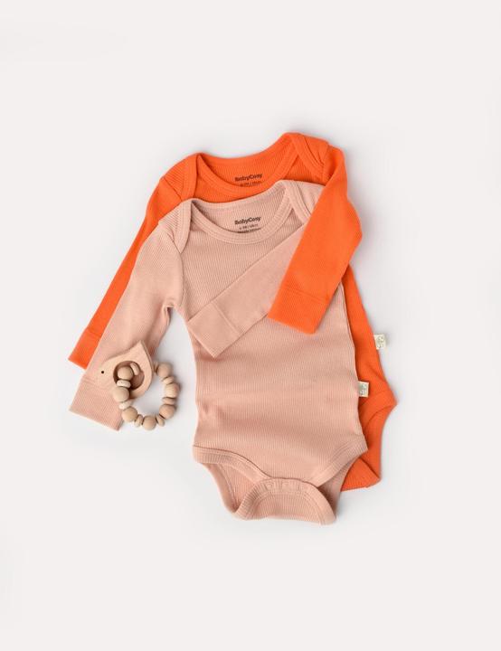Produktbild BabyCosy Body. langarm. 2 Pack (74)