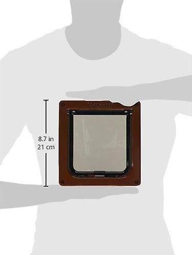 Actual product image Cat Mate Cat flap 4-way closure with tunnel (Magnetic cat flap)