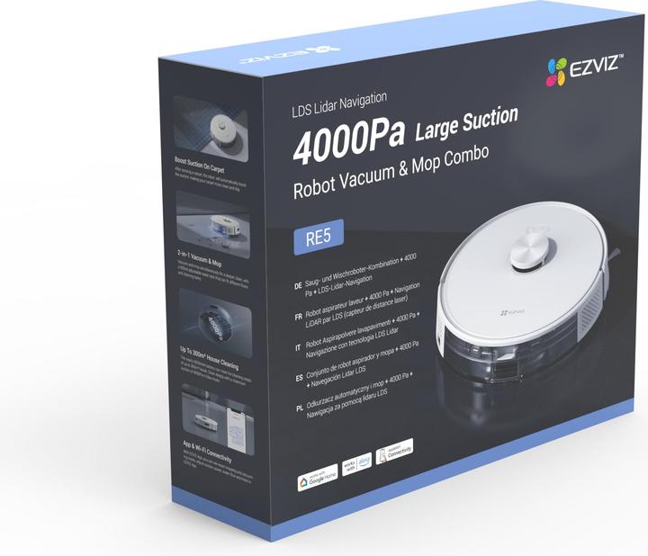Actual product image EZVIZ RE5 - (Vacuum mopping robot)