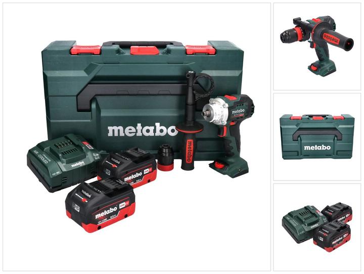 Actual product image Metabo BS 18 LTX BL Q I Cordless drill driver 18 V 130 Nm Brushless + 2x rechargeable battery 8.0 Ah + (Rechargeable battery operated)