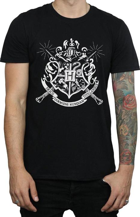 Actual product image Mens Hogwarts Houses Cotton T-Shirt (L)