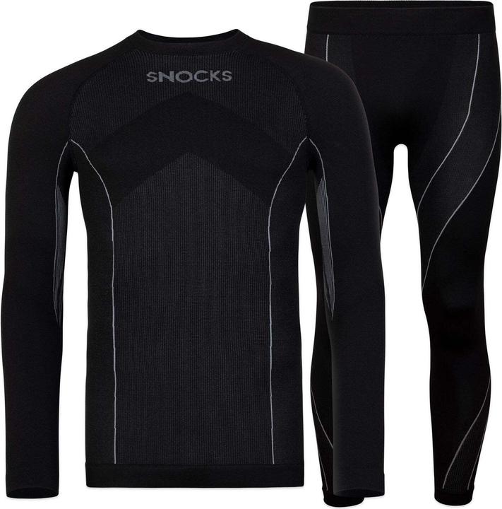 Snocks Thermounterwäsche Herren mit Daumenloch