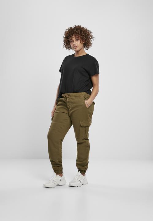 Image du produit Urban Classics Ladies High Waist Cargo Jogging Pants (4XL)