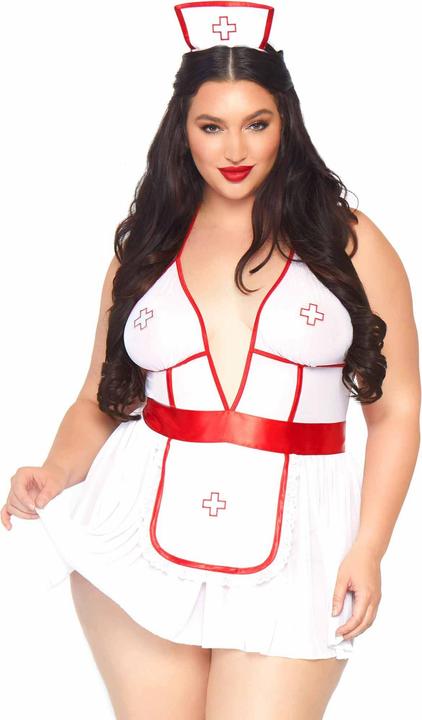 Actual product image Leg Avenue Roleplay Nightshift Nurse + (XL, XXL)