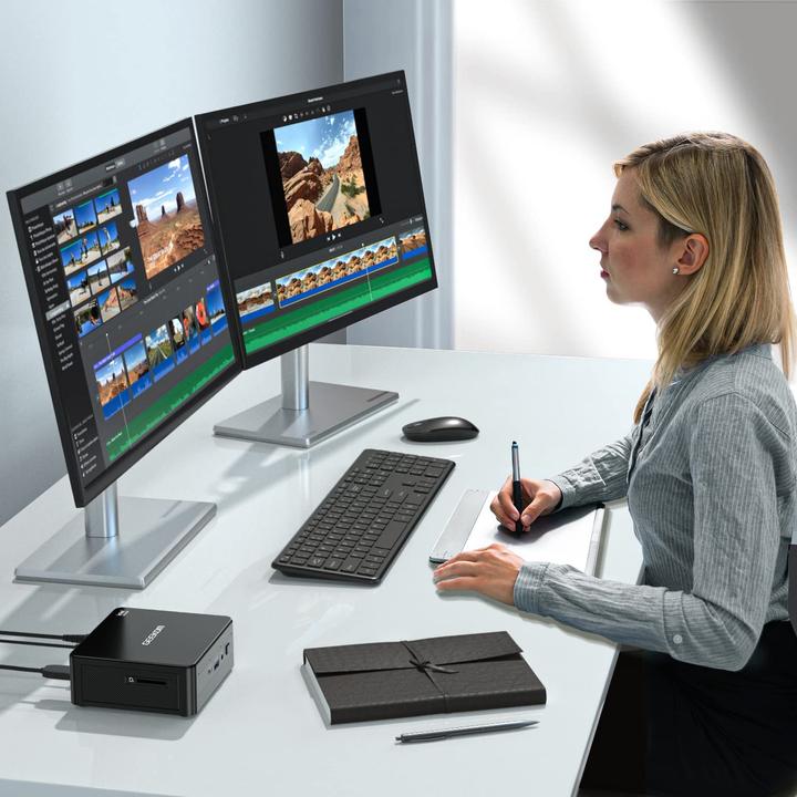 Produktbild Geekom Mini PC IT8 (i5-8259U, 16GB Ram, 512GB M.2 SSD)